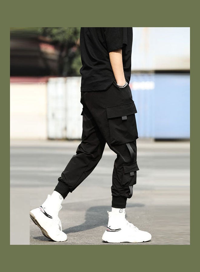 Cargo Harem Pants Black