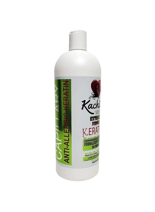 Brazilian Keratin Treatment Formaldehyde Free Kachita Spell Hair Straighteners 32 floz 1 Litre No Formol Made in USA