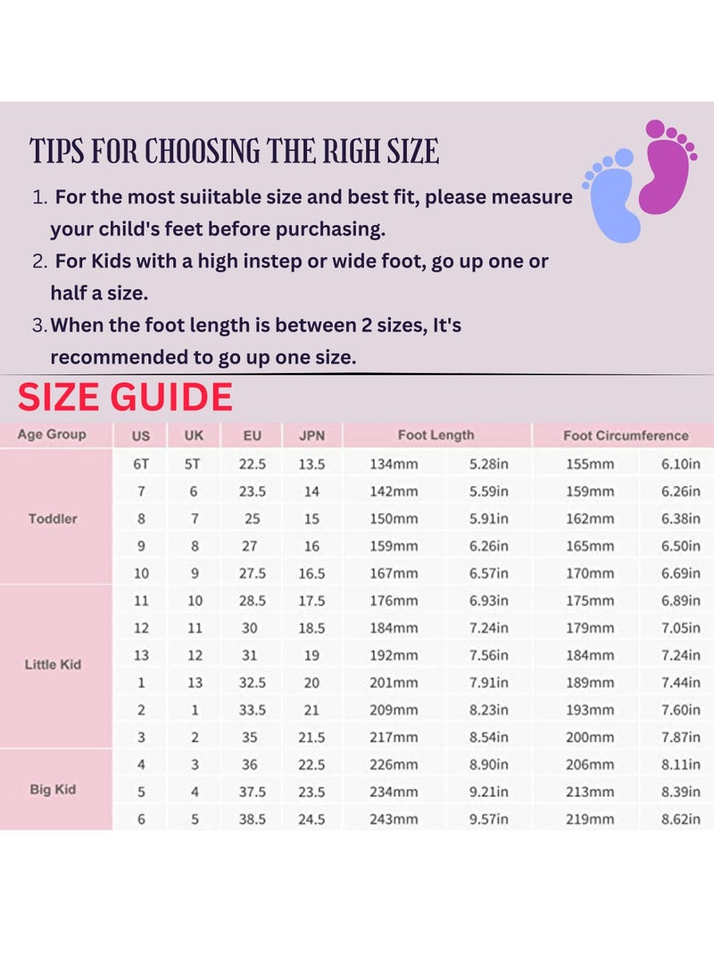 Girls’ Glitter Sparkle Sneakers – Lightweight Pink Casual Shoes with Hook & Loop Strap, Cushioned Insole, and Breathable Design for School, Outdoor Play, and Everyday Use