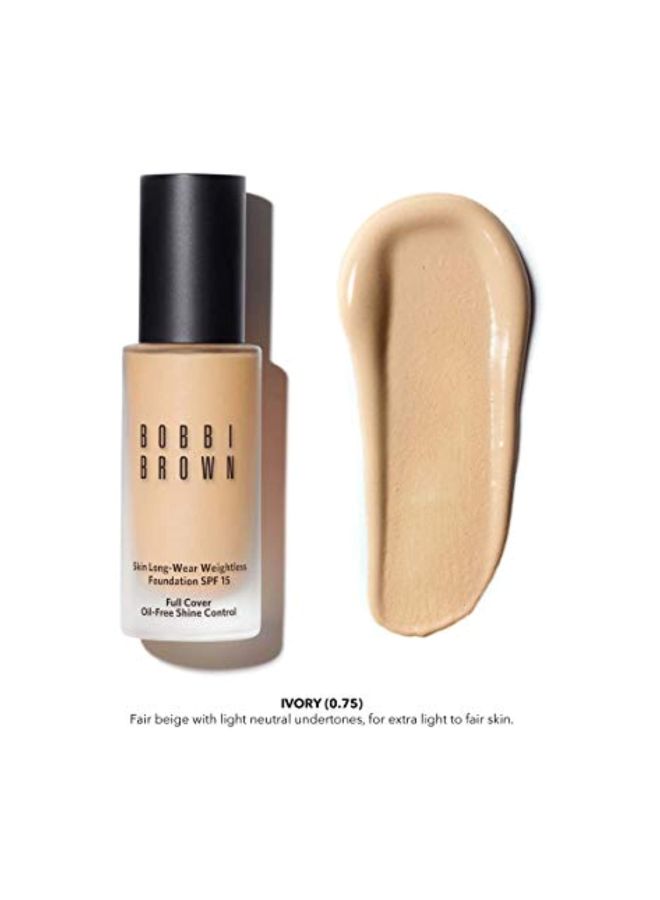 Long Wear Weightless Foundation SPF 15 Ivory