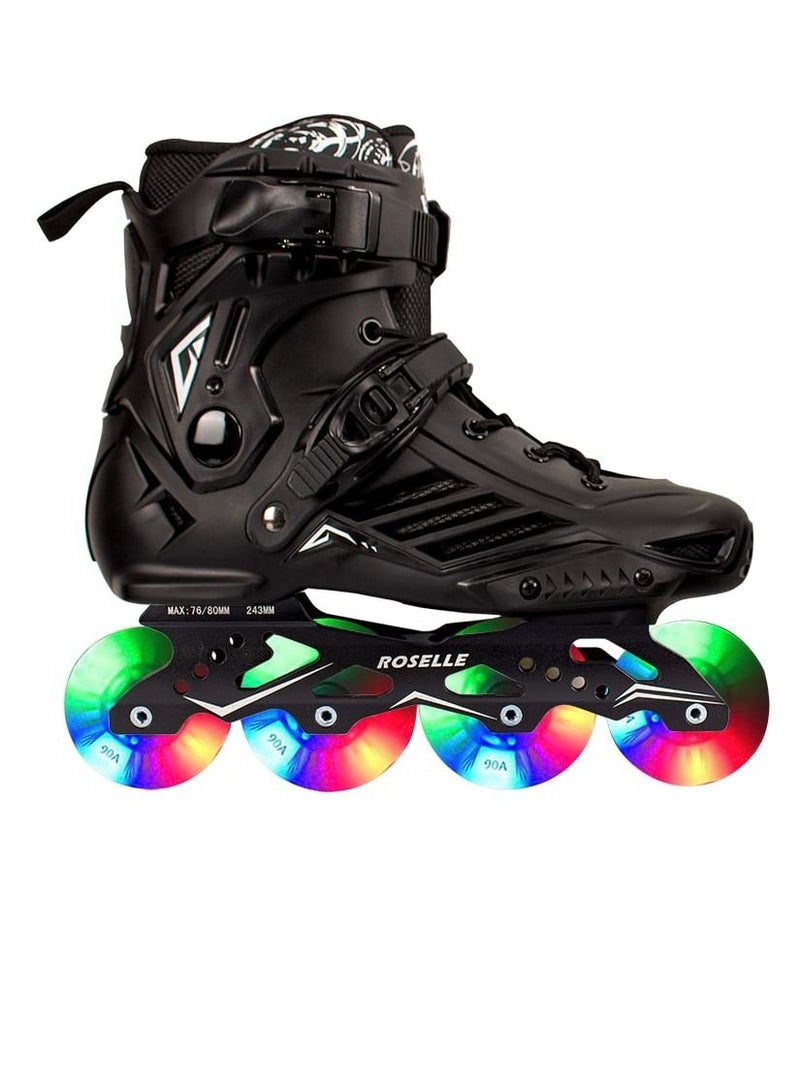 Inline Skates Shoes with LED Wheels for Unisex