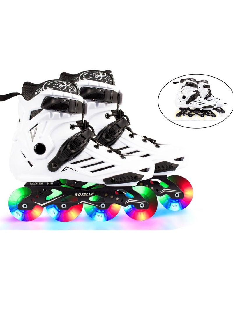 Professional LED Wheels Inline Skates for youth Men and Women