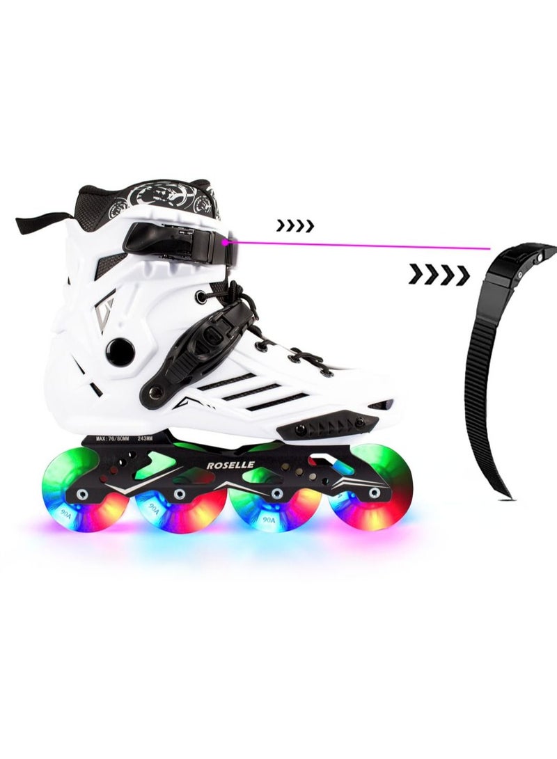 Professional LED Wheels Inline Skates for youth Men and Women