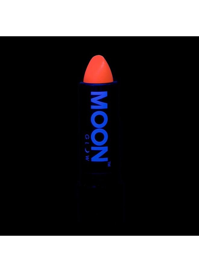 Blacklight Neon UV Lipstick 0.16oz - Pastel Orange – Glows Brightly Under Blacklights/UV Lighting!