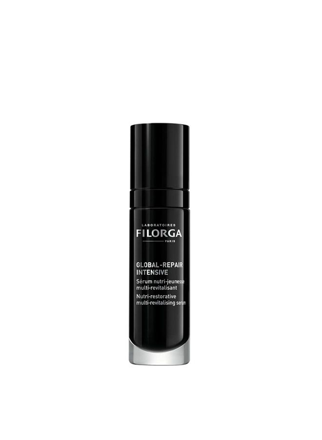 Filorga Global-Repair Intensive Anti Aging Face Serum, Skincare Treatment With Ceramides, Omegas, and Vitamins For Skin Firming, Wrinkle Reduction, and Complexion Evening, 1 fl. oz.