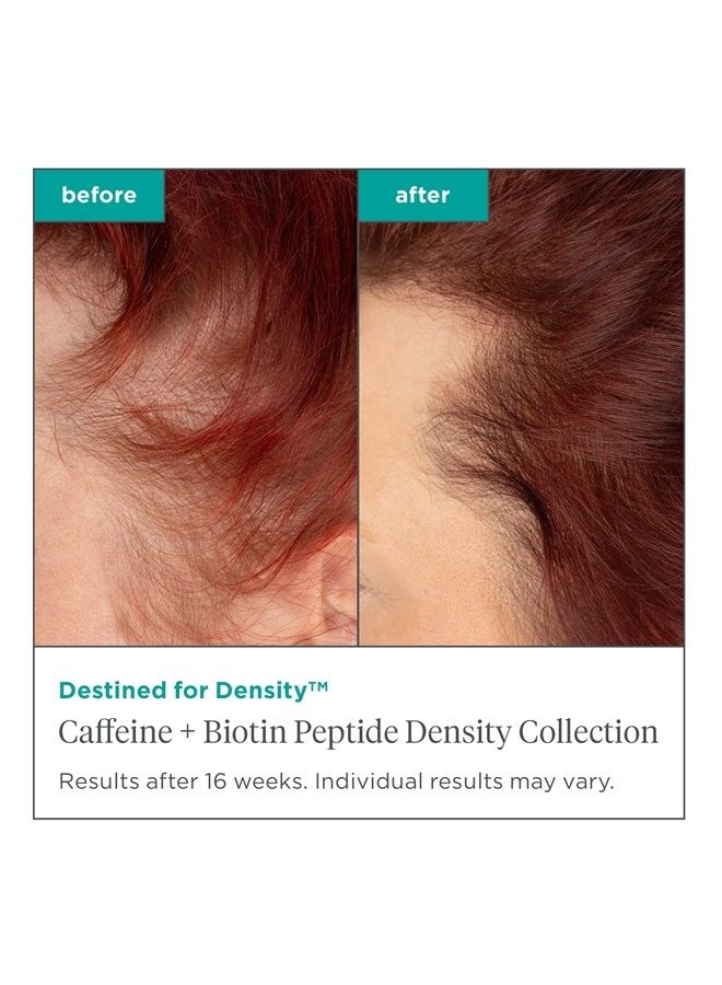 Destined For Density Caffeine + Biotin Peptide Density Conditioner, Increases Hair Thickness and Density, Vegan, Phalate & Paraben-Free, 8 Ounces