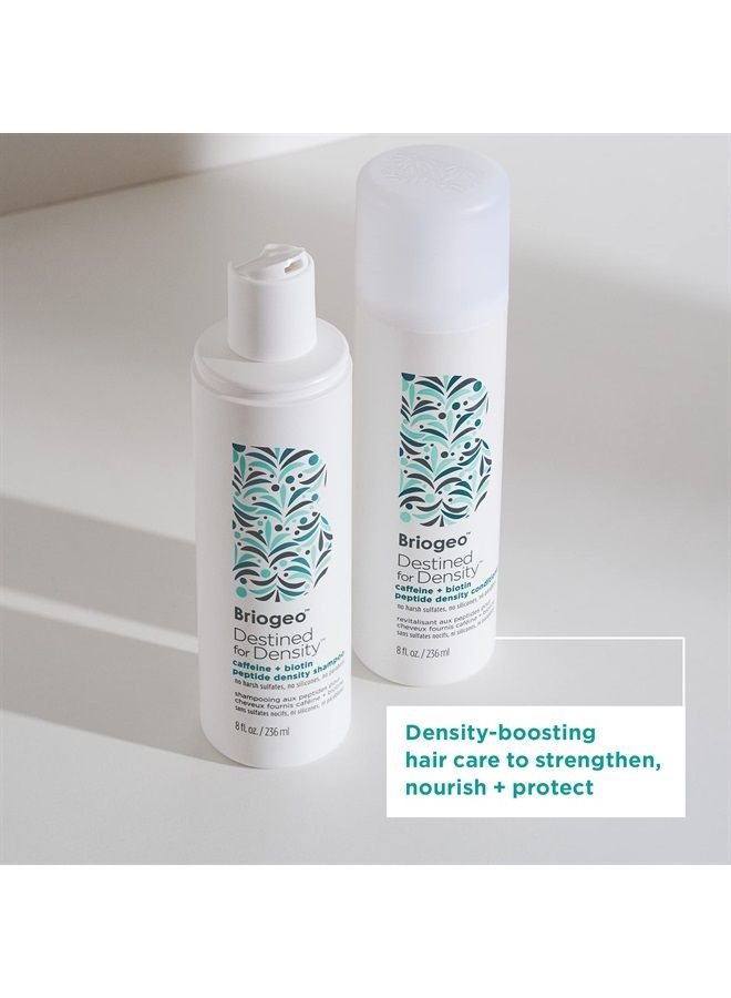 Destined For Density Caffeine + Biotin Peptide Density Conditioner, Increases Hair Thickness and Density, Vegan, Phalate & Paraben-Free, 8 Ounces