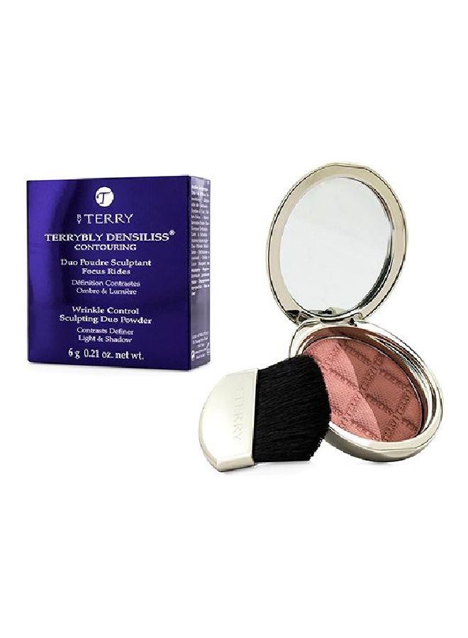 Terrybly Densiliss Blush Contouring Duo Powder 300 Peachy Sculpt