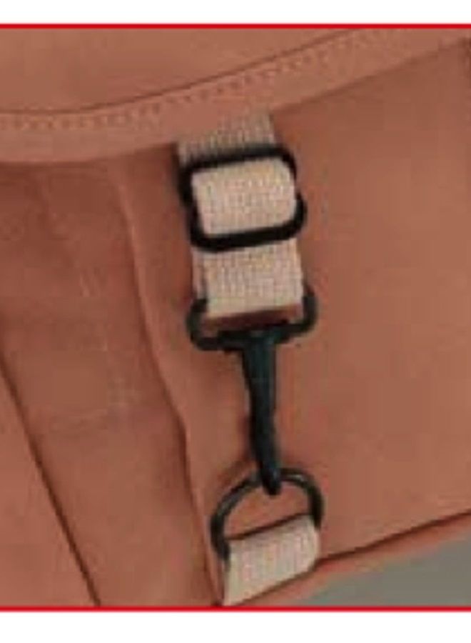 701-82S F-802 Reporter's Satchel -Sand