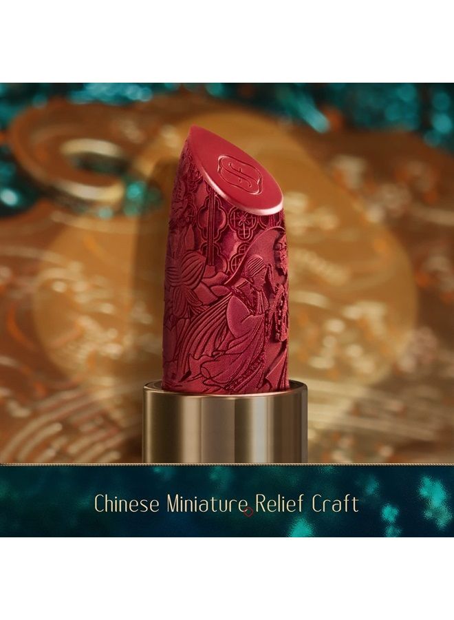Blooming Rouge Love Lock Lipstick Long-Lasting Sculpting Lipstick Misty Matte Finish Lightweight Nourishing for Everyday Use (M1314 Together Forever)