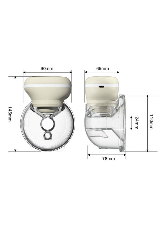 Smart Wearable Automatic Breast Pump, Electric Portable Postpartum For Pregnant Women