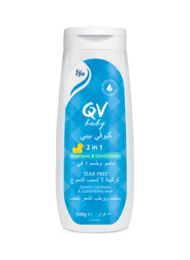 Baby 2 In 1 Shampoo and Conditioner 500ml