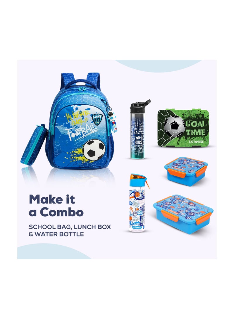 Eazy Kids School Bag Lunch Bag -Blue
