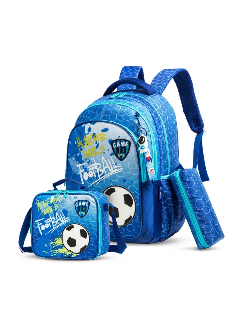Eazy Kids School Bag Lunch Bag -Blue