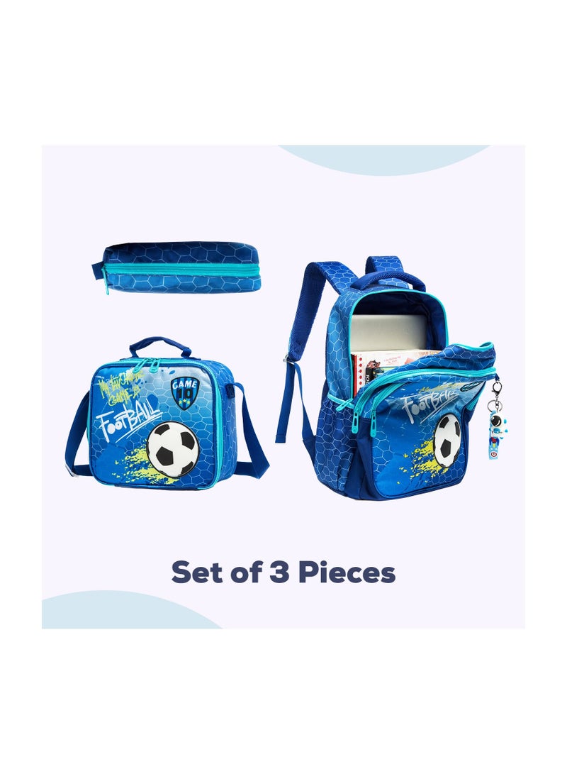 Eazy Kids School Bag Lunch Bag -Blue