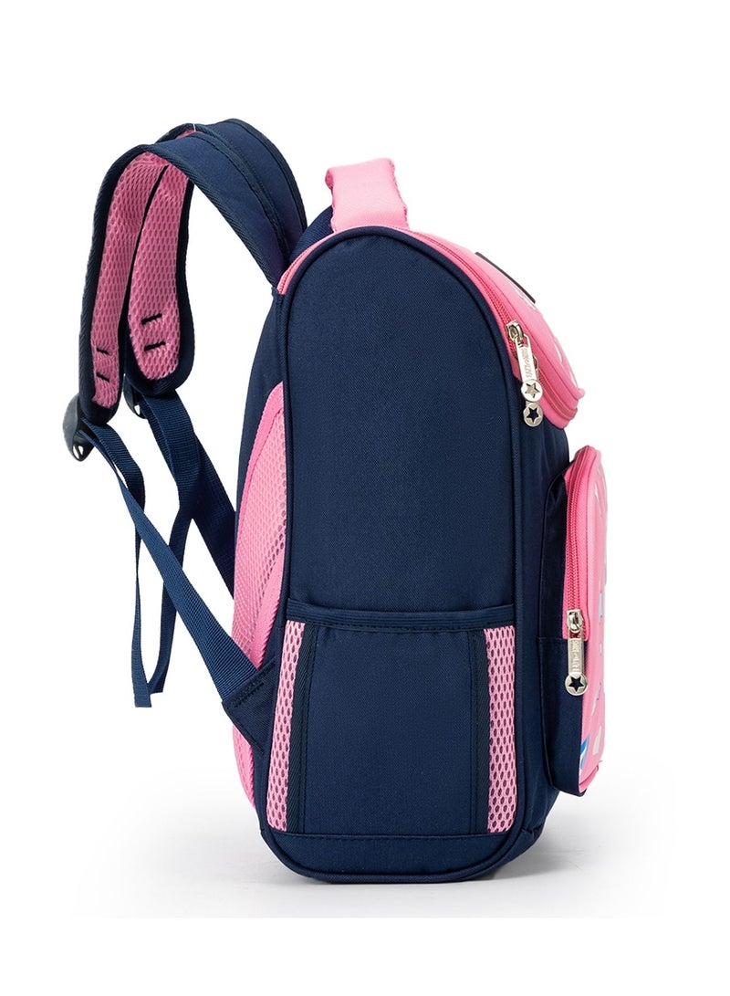 Eazy Kids 16inch Unicorn School Backpack Pink