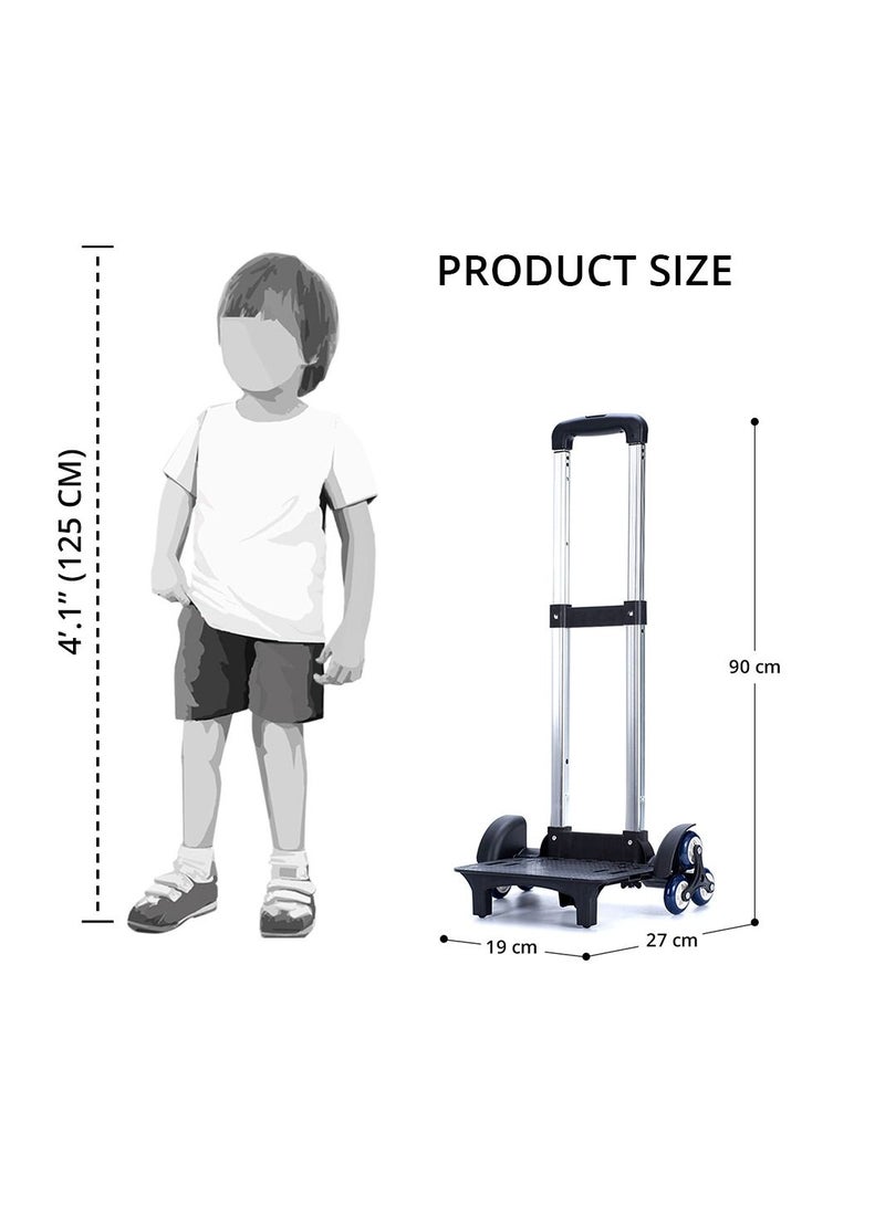 Eazy Kids - School Bag Trolley Red Blue