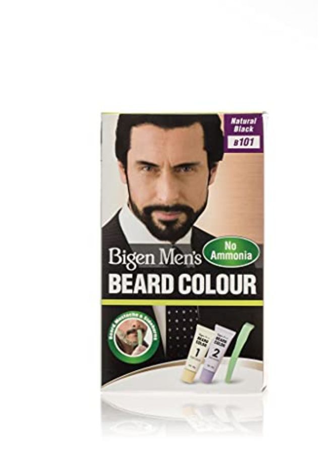 Men'S Beard Color, Natural Black B101, 40G