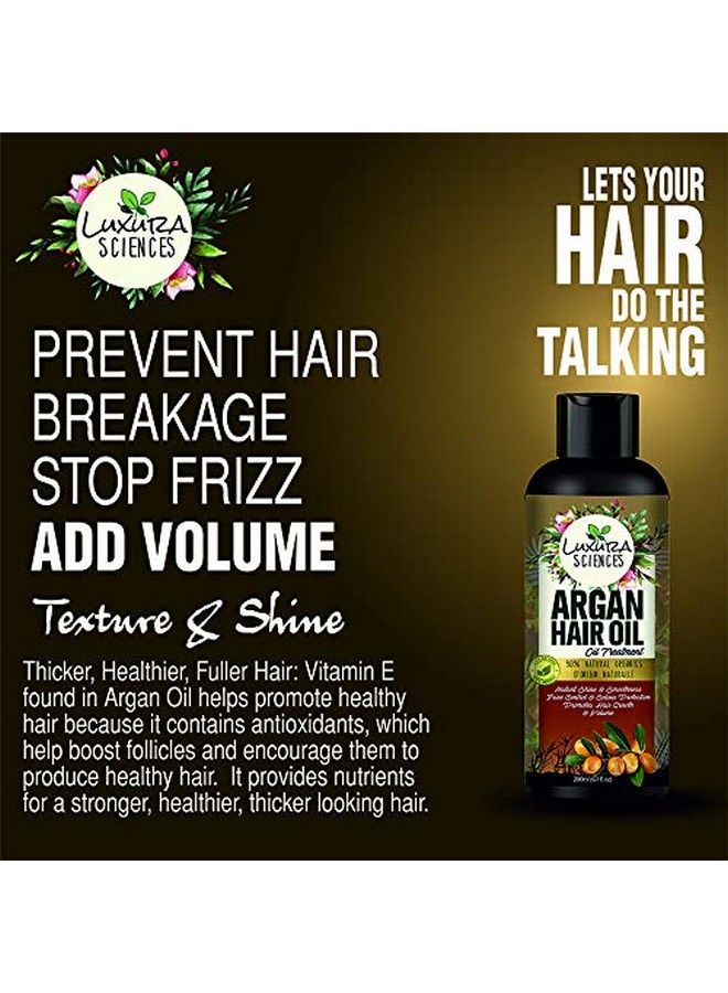 Argan Oil For Hair Growth 250Ml No Parabens No Silicones No Mineral Oil (New & Advanced)