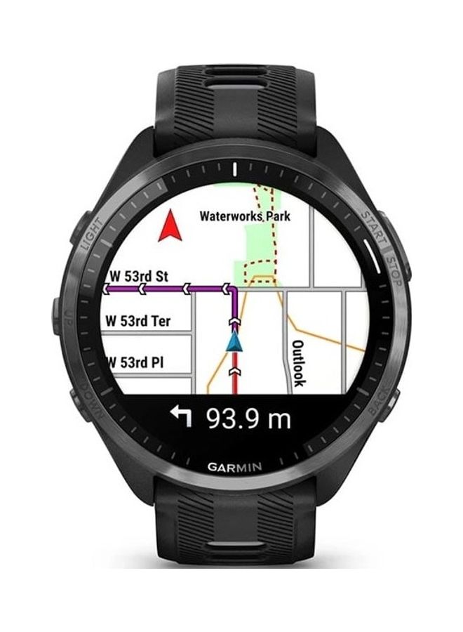 Forerunner 965 - 47MM - Up To 31 Hours Battery Life in GPS Mode - 1.4