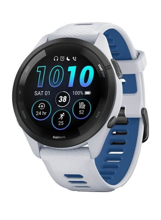 Forerunner 265 - 46MM - Up To 20 Hours Battery Life in GPS Mode - 1.3