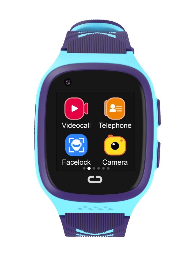 LT31 Multifunctional Kids Children S-mart Watch T-racker Intelligent Band Sensitive T-ouch Screen Supported 4G SIM C-ard SOS & Video Chat Call Camera 3 Alarm Clock Setting LBS Positioning IP67 Water