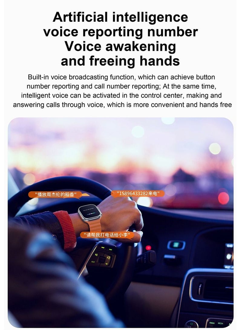 i10 Ultra Max Smart Watch Men Women IP67 Waterproof Wireless Charging Smartwatch Pk HK8 Pro Max DT7 Max Z8 Ultra 9 Max