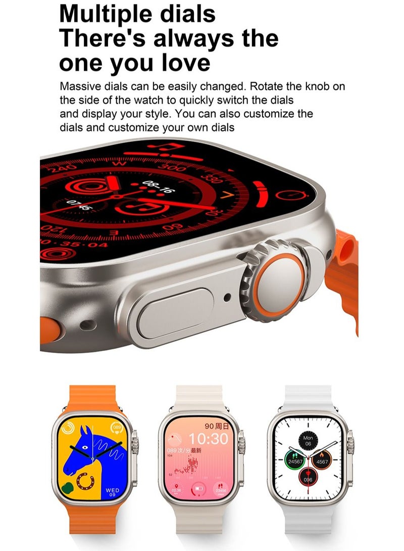 i10 Ultra Max Smart Watch Men Women IP67 Waterproof Wireless Charging Smartwatch Pk HK8 Pro Max DT7 Max Z8 Ultra 9 Max