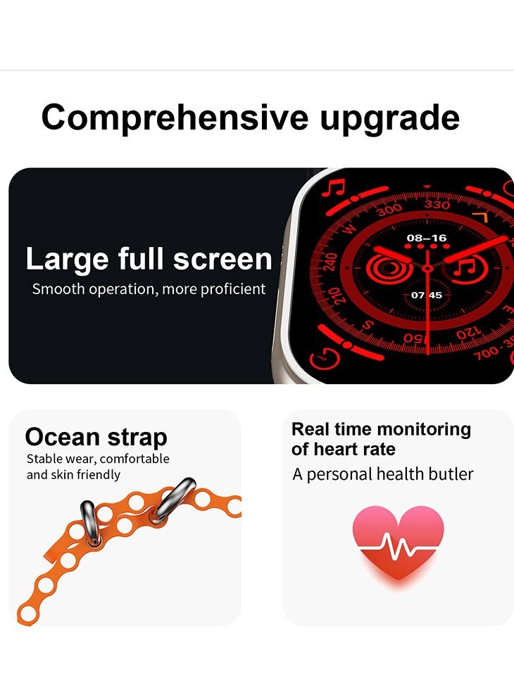 i10 Ultra Max Smart Watch Men Women Waterproof Wireless Charging Smartwatch Pk HK8 Pro Max DT7 Max Z8 Ultra 9 Max