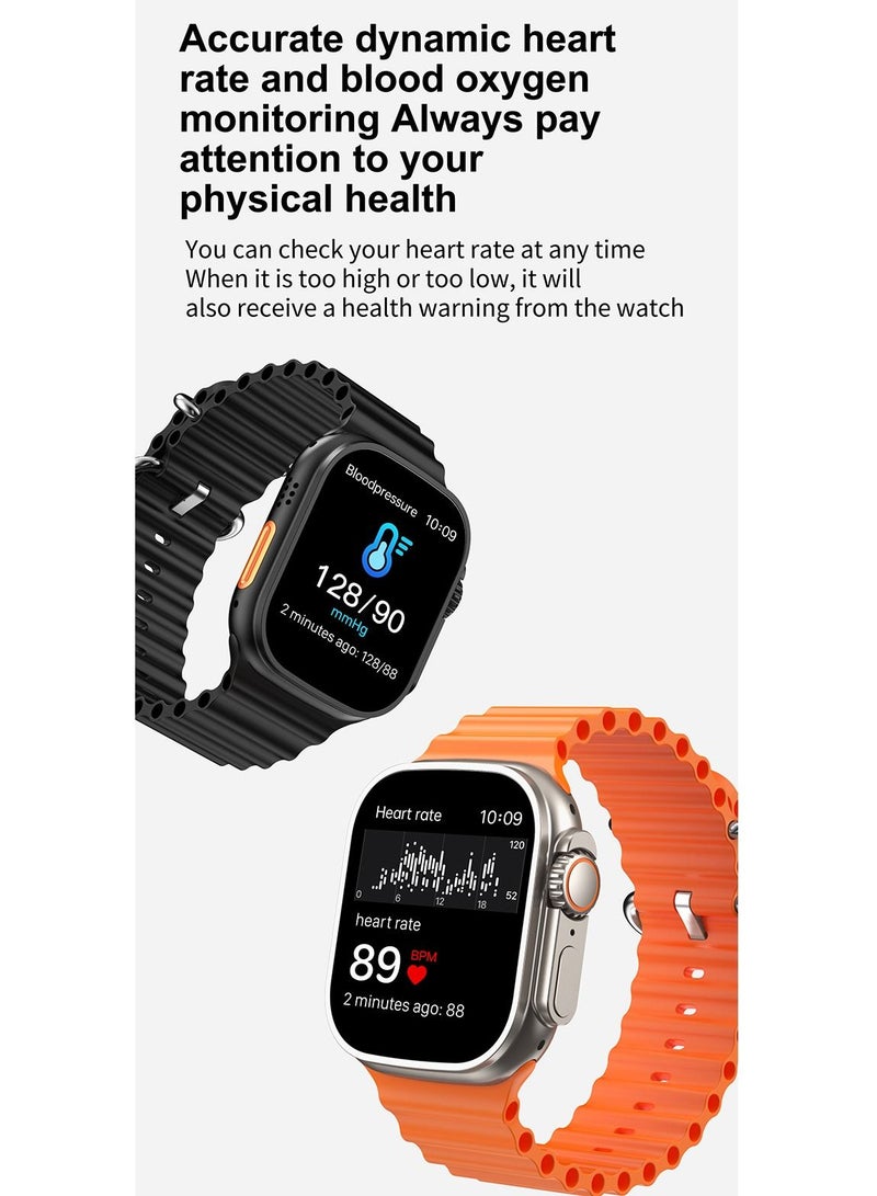 i10 Ultra Max Smart Watch Men Women Waterproof Wireless Charging Smartwatch Pk HK8 Pro Max DT7 Max Z8 Ultra 9 Max