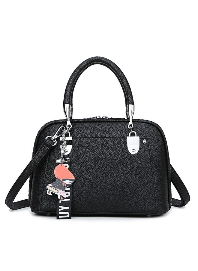 Fashion Light Weight Satchel Black