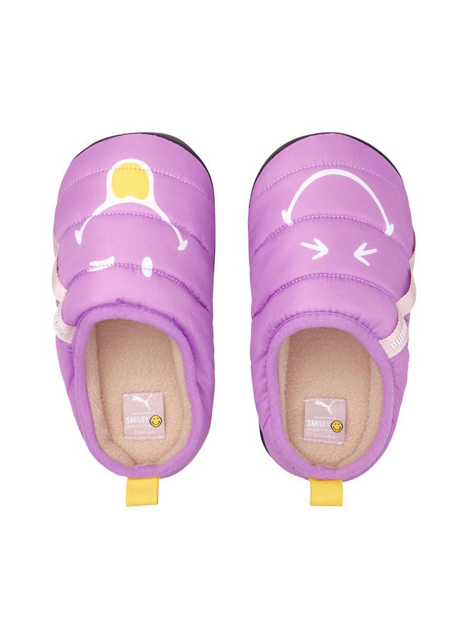 Girls PUMA x SMILEYWORLD Scuff Slippers