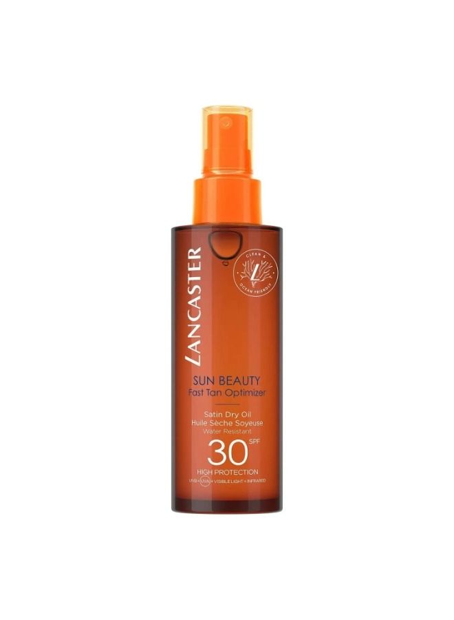 Lancaster Sun Fast Tan Optimizer Satin Dry Oil SPF30 150ml