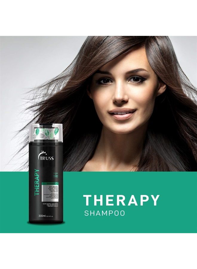 Therapy Shampoo - Treatment Shampoo for Dandruff and Allergies - Promotes Healthy Scalp and Prevents Hair Loss