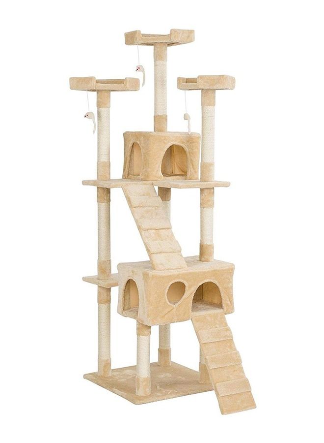 Multi-Level Cat Tree, Height Activity Cat Tower Furniture For Large Small Cat 70x50x170 Cm