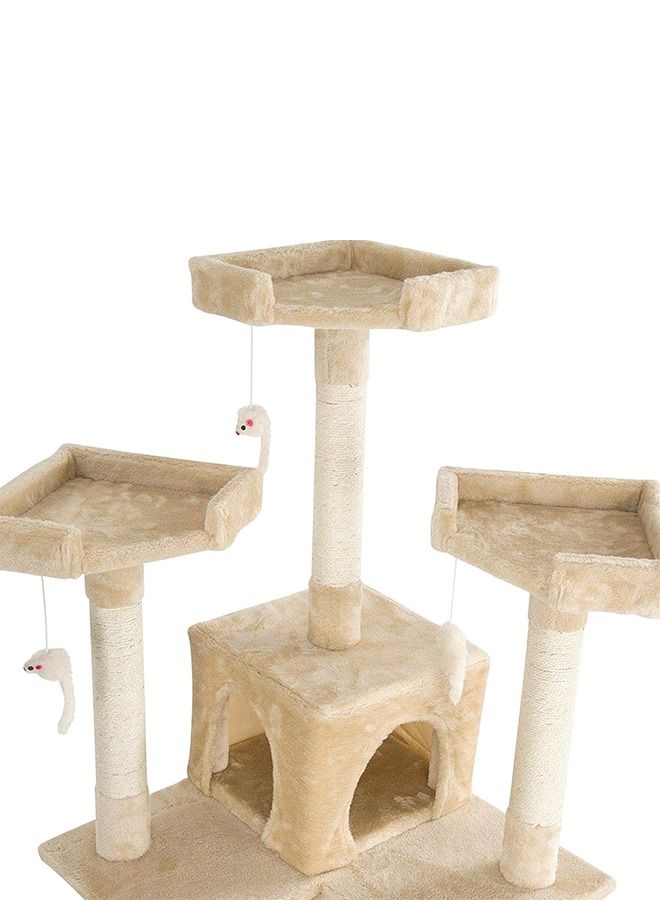 Multi-Level Cat Tree, Height Activity Cat Tower Furniture For Large Small Cat 70x50x170 Cm