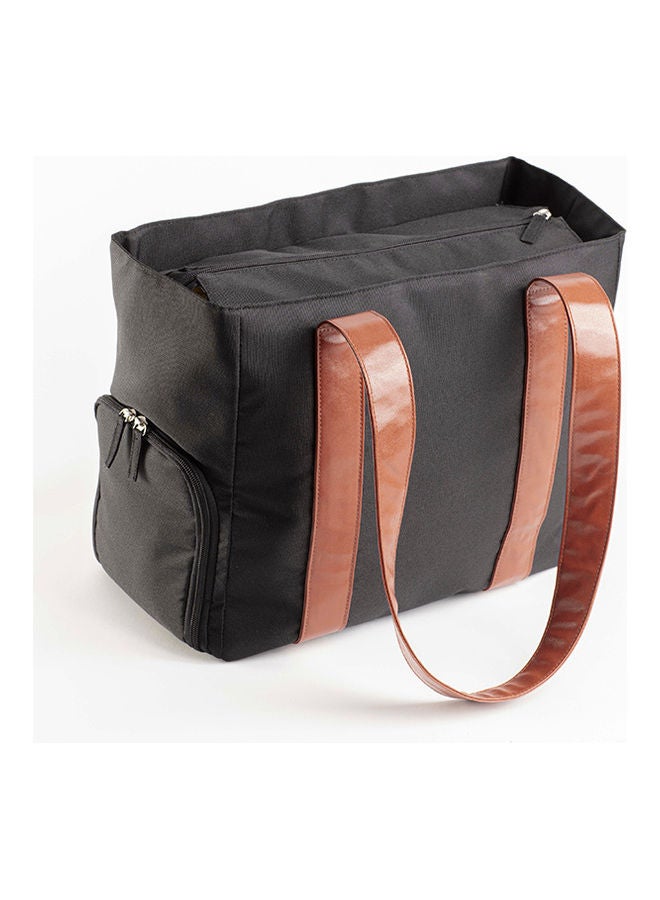 Breast Pump Carryall Tote Bag, Black For Web