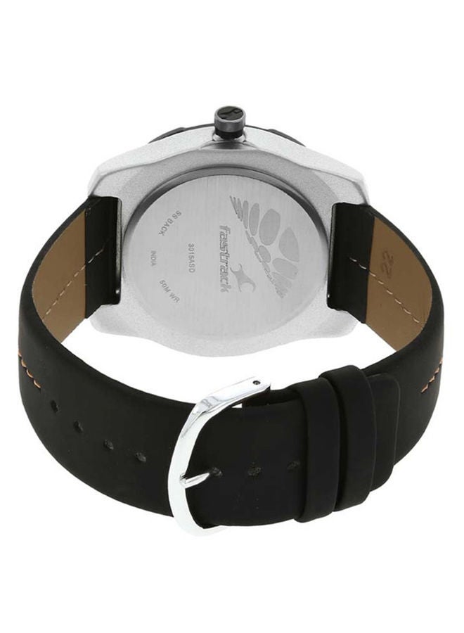 Leather Analog Wrist Watch 3015AL01