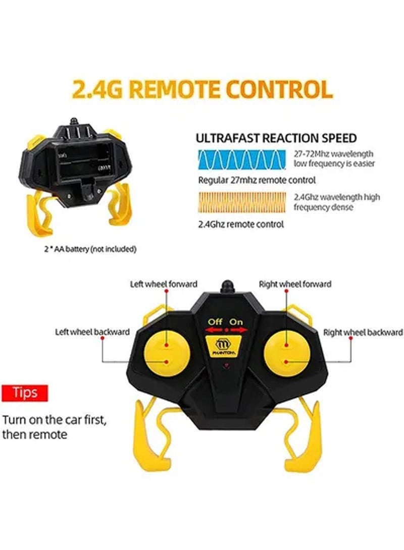 Portable Double Sided Rotating Vehicles Tumbling Flips Rc Remote Control Car