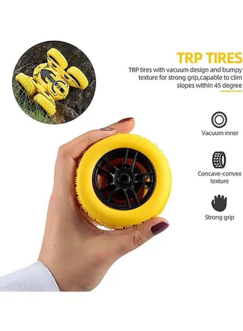 Portable Double Sided Rotating Vehicles Tumbling Flips Rc Remote Control Car