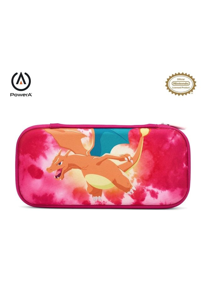 PowerA Slim Case for Nintendo Switch Systems - Tie Dye Charizard, Protective Case, Gaming Case, Console Case, Accessories, Storage, Officially licensed