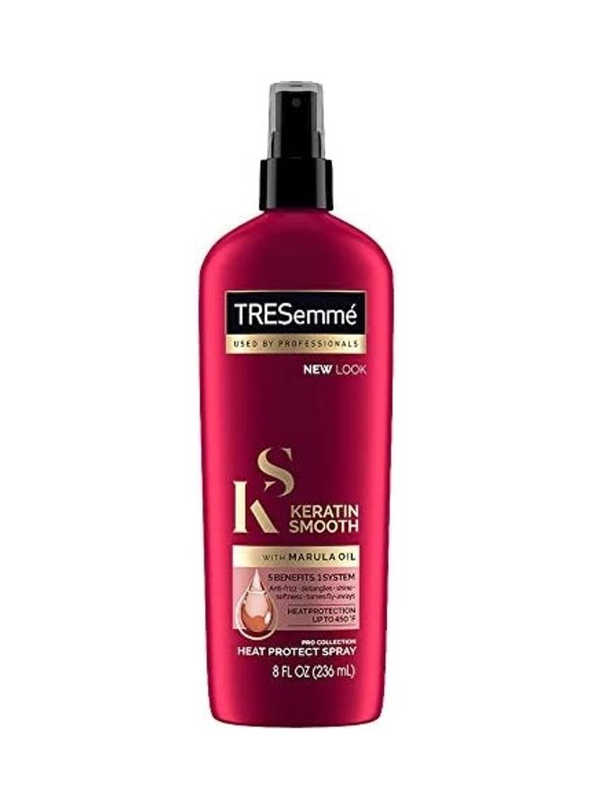Keratin Smooth Heat Protect Hair Spray 236ml