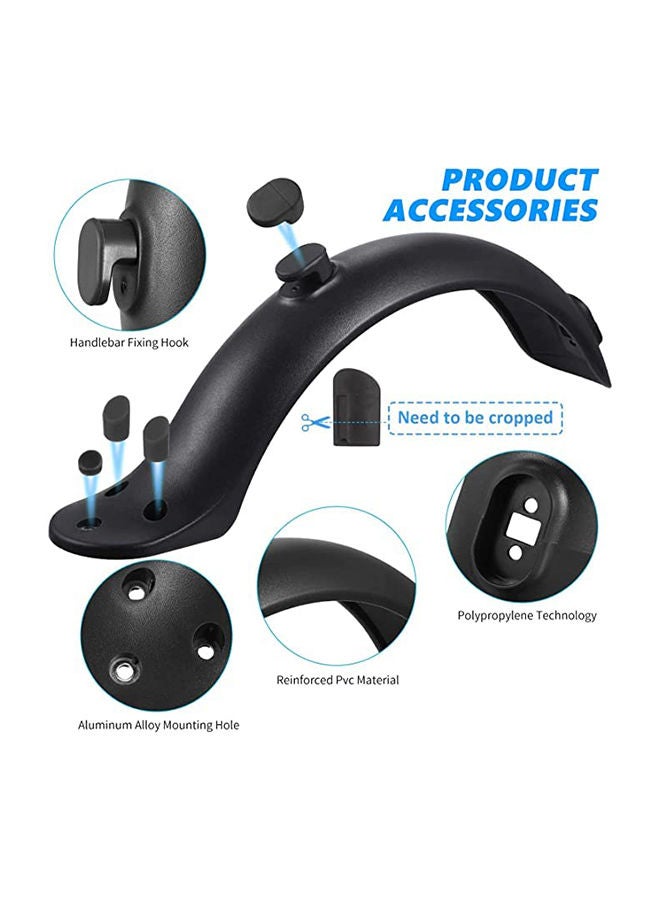 Electric Scooter Rear Fender Replacement Parts For Xiaomi M365 M365 Pro With Installation Tool Electric Scooter Parts