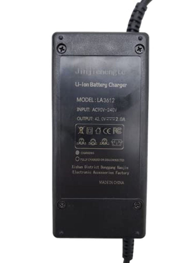 CHENXIAN 42V/36V 2A Electric Scooter Charger – Universal Power Adapter with LED Indicator for Xiaomi, Ninebot, Razor, and More