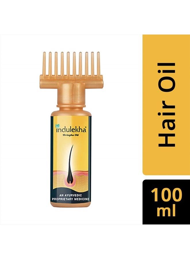 Indulekha Bringha Complete Hair Care Oil 100ml (Pack of 2)