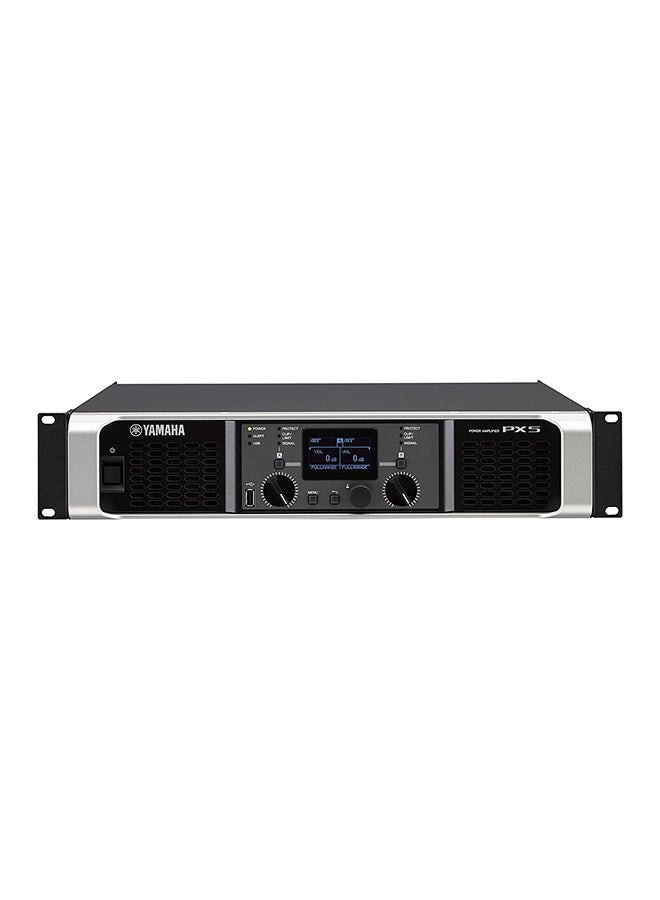 PX5 Dual Channel 2x800W Lightweight Power Amplifier PX5_A042 Black/Grey