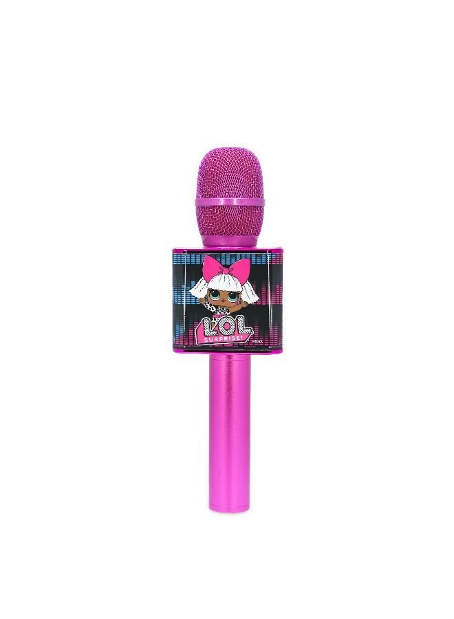 L.O.L. Surprise! My Diva Karaoke Microphone with Bluetooth Speaker - Pink