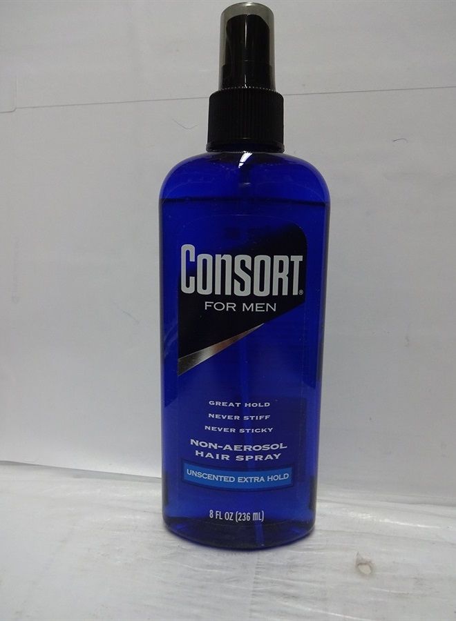 Hair Spray 8oz Unscented X-Hold Pump Non-Aero (2 Pack)