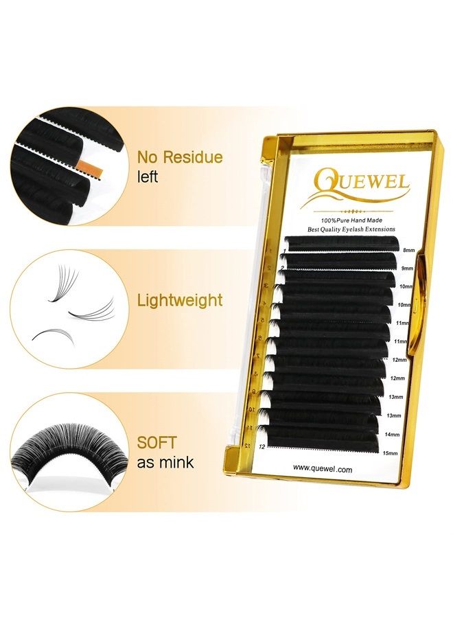 Volume Eyelash Extensions 0.05 C Curl 8-15mm Mix Volume Lashes 2D-20D Easy Fan Lash Self Fanning|0.03/0.05/0.07/0.10/0.12 C/D Single 8-25mm Mix 8-15 9-16 15-20 20-25|（0.05 C Mix-8-15mm）