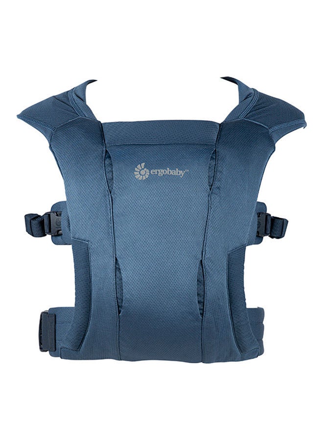 Embrace Soft Air Mesh Ergonomic Baby Carrier For Newborns From Birth, Ergonomic 2 - Position Belly Carrier Front Carrier - Blue